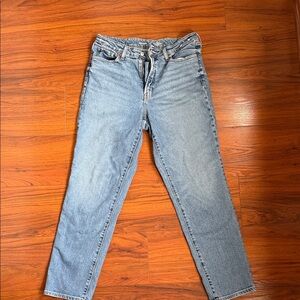 Old Navy High-Rise OG Straight Blue Jeans. Women’s size 12 Tall